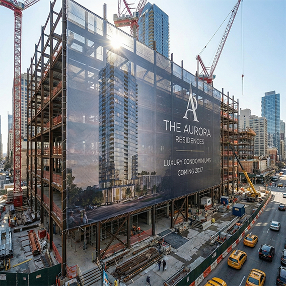 Scaffolding Mesh Banners